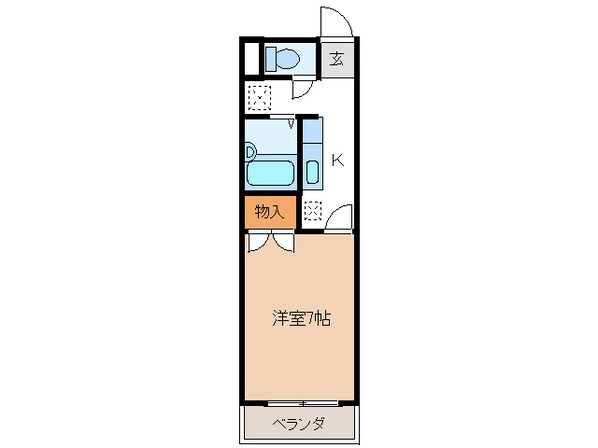 明和都市開発第2ビルの物件間取画像